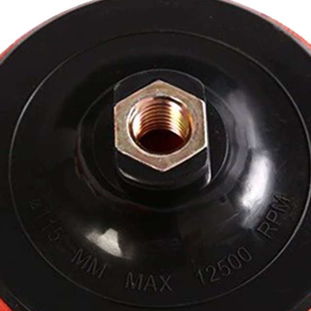 Suministros industriales, placa de soporte para pulidora, placa de soporte para pulidora hexagonal, almohadilla de soporte confiable y duradera