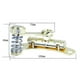 thumbnail image 4 of SG-01 Gold Vibrato Bridge Electric Guitar Tremolo Bridge Jazz Guitar Double Locking Tremolo System, 4 of 5