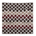 thumbnail image 4 of Moroccan Texture Wave Geometry Dark Red Brown Bathrobe Plush Bathrobe Cozy Unisex Winter Bathrobe Warm Water Absorbent, 4 of 9