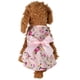 thumbnail image 4 of Vestido floral con lazo para perro, vestido de princesa para mascota, vestido de verano para perro, vestido de princesa para perro, vestido de verano para cachorro, 4 of 5