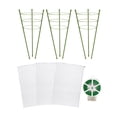 thumbnail image 1 of Jaulas de para estacas de plantas de jardín, soporte resistente y práctico, pila de soporte para plantas para sandía, Patio, flores y balcón, 1 of 8