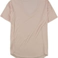 thumbnail image 2 of American Eagle Womens Solid Basic T-Shirt, Pink, Small, 2 of 2