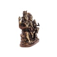 thumbnail image 3 of Shiv Parivar Parvati, Kartikeya, Ganesha Small Murti Brass Material for Puja, Home Mandirs, Gifts, Showpiece by Pooja Bazar 7 X 8 X 3 In, 3 of 5