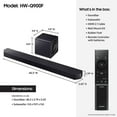 thumbnail image 5 of Restored Samsung HW-Q900F/ZA 7.1.2 Channel Soundbar and Wireless Subwoofer (Refurbished), 5 of 8