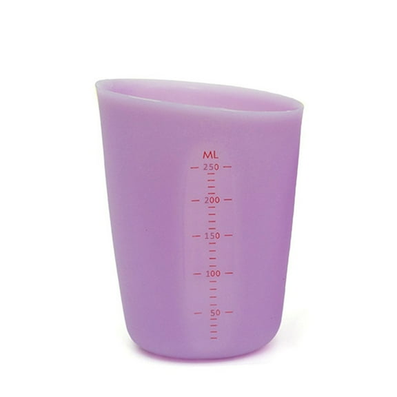 250 Ml Silicone DIY Tool Silica Gel Cup Measuring Jugs Spoons
