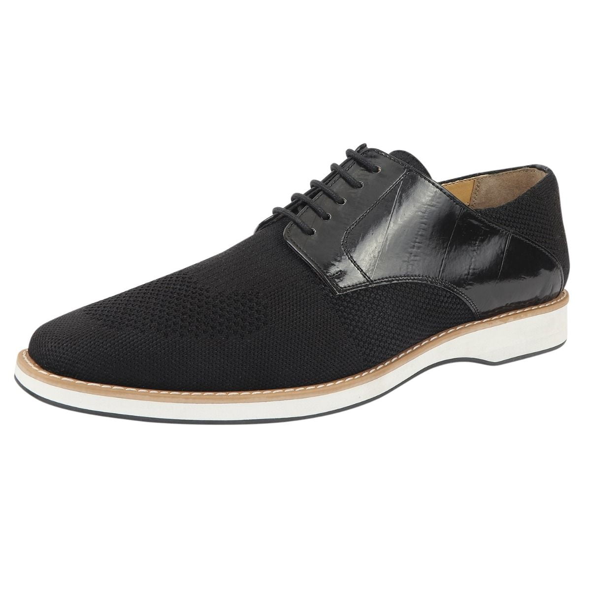mens casual dress shoes black