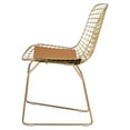 thumbnail image 3 of ACME Achellia Side Chair in Whiskey and Gold (Set of 2), 3 of 6