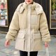 thumbnail image 1 of Parkas de manga larga para mujer, ropa de algodón, ropa de algodón con capucha para mujer, cachemir, pelo de cordero, plumón de algodón, abrigo de algodón para mujer, abrigo exterior para mujer., 1 of 8