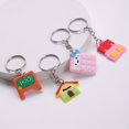 thumbnail image 5 of Estbridge 24 Cartoon PVC Stationery Keychains Prize Keychain Women‘s Casual Cute Wallet Backpack Accessory Key Chain Festival Party Small Gifts, 5 of 5