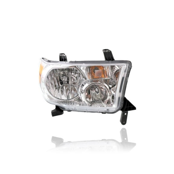 Headlight Assembly - Compatible/Replacement for '09-13 Toyota Tundra - Halogen With Level Control - Right Hand - Passenger - 811100C070 - CAPA