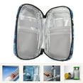 thumbnail image 1 of Sac Isotherme pour Insuline Portable avec Isolation Rafraîchissante Prolongée pour Fournitures pour Diabétiques, Médicaments, Voyage, 1 of 8