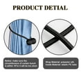 thumbnail image 5 of 4/6 Pcs Strong Magnetic Curtain Tiebacks Decorative Rope Holdback, Modern Style Decorative Window Curtain Tiebacks Clips for Drapes - Best for Your Home Decor – Black, 5 of 7