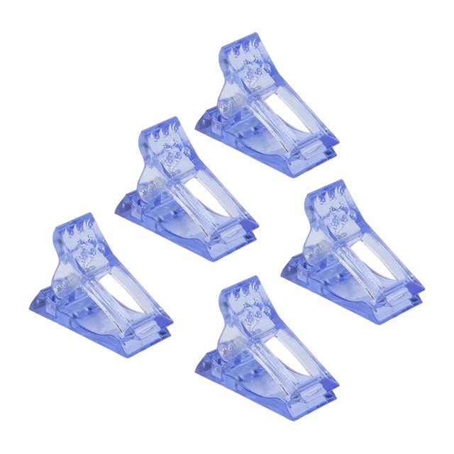 5 uds Clip para puntas de uñas profesional acrílico salón de casa portátil DIY Clip de extensión de uñas herramienta de Arte de uñas
