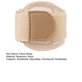 thumbnail image 5 of 1Pc Tennis Elbow Brace with Adjustable Fastener Tape Shock-absorbing Breathable Compression Elbow Brace Support Strap-Apricot, 5 of 5