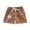 Brown, variant on Summer Baby Boys Girls Shorts Cotton Elastic Waist Kids Beach Shorts Pants Sports Children Clothes 1-5T