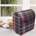 thumbnail image 3 of Plaid Stand Mixer Cover, Classical Pattern Traditional Origins Irish Country Retro Style Simple Checkered, Kitchen Appliance Organizer Bag Cover with Pockets, 5 Quarts, Multicolor, by Ambesonne, 3 of 4