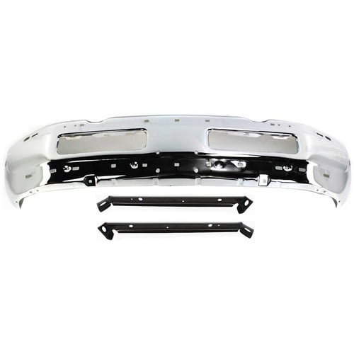 Bumper Kit For 1994-2001 Dodge Ram 1500 1994-2002 Ram 2500 3500 Chrome Steel
