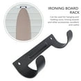 thumbnail image 6 of BESTOYARD 1Pc Ironing Board Holder Black Storage Hook for Home Laundry Room, 6 of 6