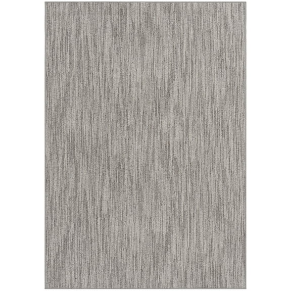 Mainstays Space Dyed Gray 40"x60" Indoor Area Rug