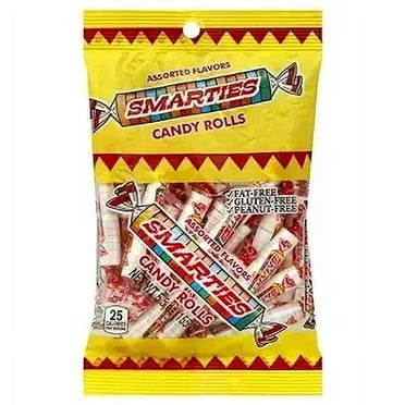 Smarties Candy Rolls 5oz Bag