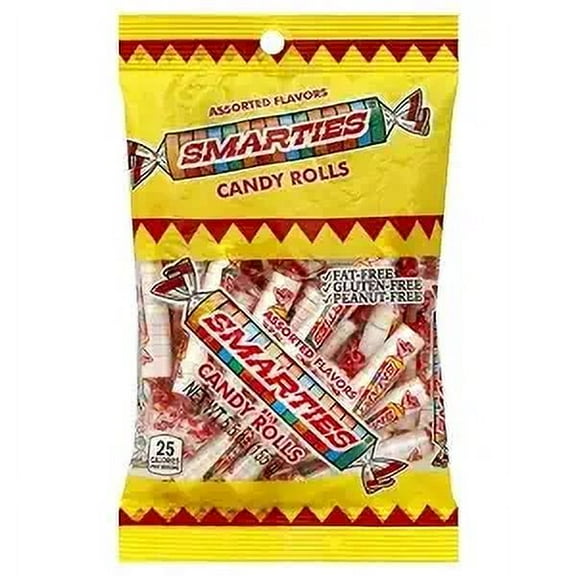 Smarties Candy Rolls 5oz Bag