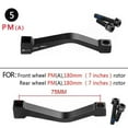 thumbnail image 1 of MTB Brake Disc Bracket IS PM A B to PM Brake Adapter For 140 160 180 203mm Rotor 5, 1 of 7