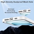 thumbnail image 4 of Magnetic for iPhone 15 Case Compatible with Magsafe [Glass Lens Camera Protector] Shockproof Hard PC Matte Back Protective Soft TPU Edge Phone Cases for iPhone 15 White, 4 of 7