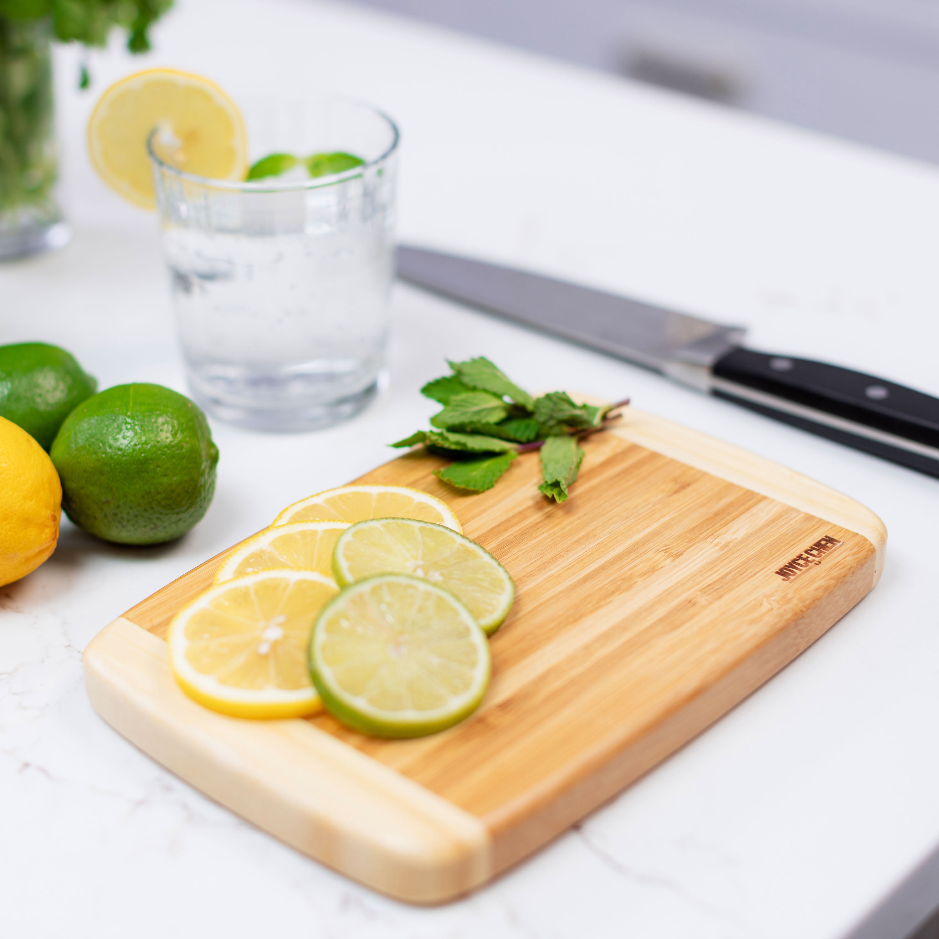 Joyce Chen Bamboo Cutting Board Set 3 Pack (Small, Medium, and Large)