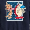 thumbnail image 3 of Ren & Stimpy - Friendly Laughter - Toddler And Youth Crewneck Fleece Sweatshirt, 3 of 5