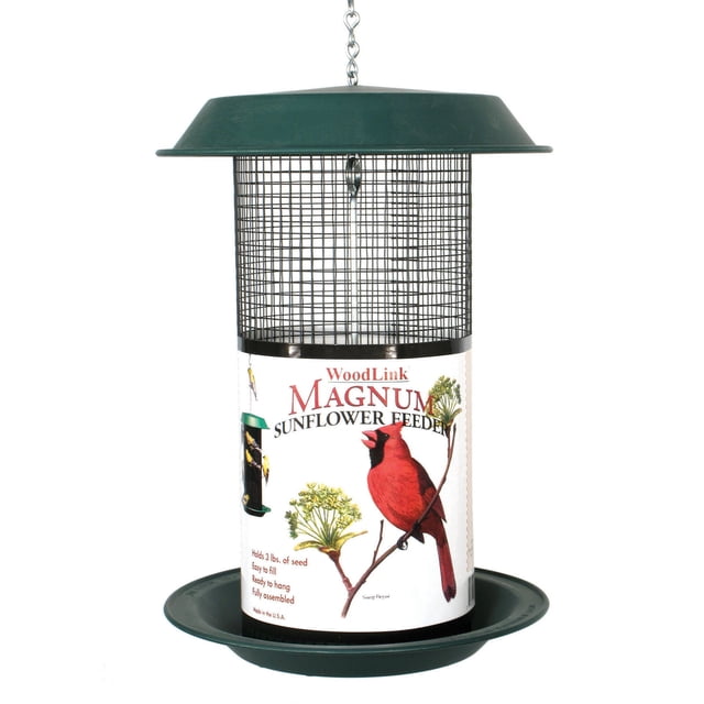 Criba para pájaros Woodlink MAG1 Magnum con forma de girasol