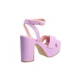 thumbnail image 4 of Tacones Plataforma Dama Casuales DOLCE COLLEZIONE lavanda 23, 4 of 5