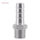 thumbnail image 3 of Adaptador De Espiga Para Manguera, Acero Inoxidable Ss304 Rosca Macho Conexión De Tubería Espiga Para Manguera Espiga Bsp 1/8 ~ 3/4 Se Utiliza Para Conectar Muchas Tuberías Diferentes (3/8 * 12mm), 3 of 3