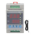 thumbnail image 1 of 220VAC DIN Rail Micro Temperature Controller High Accuracy ?50 to 120 Digital Display Thermostat Module, 1 of 5