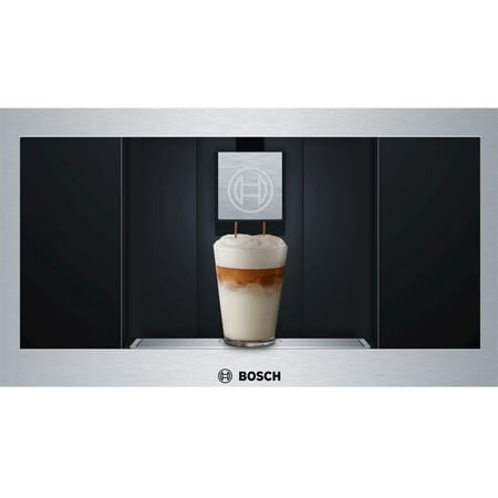 Bosch - Espresso Machine with 19 bars of pressure and Milk Frother - Stainless Steel