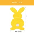 thumbnail image 2 of 8pcs Silverware Sleeve Easter Party Silverware Bag Cutlery Holder Flatware Rabbit Shaped Pocket, 2 of 7
