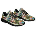 thumbnail image 6 of Happy Easter Bunny Eggs Shoes Sneakers for Women Men Black Size 11.5, 6 of 7