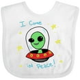 thumbnail image 3 of Inktastic Alien Boys or Girls Baby Bib, 3 of 4