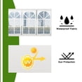 thumbnail image 6 of Ktaxon Wedding Party Tent 6 Sidewalls for Camping Outside Party BBQ 10x20â White, 6 of 7