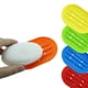 thumbnail image 3 of Shower Soap Tray, Flexible Silicone Dish Keeping Bars Dry and Clean, 3 of 3