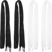 CYLINDSOME 2 Pairs Flat Shoelace Replacement Sports Shoe Shoelace Shoe String Supply