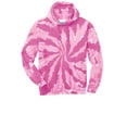 thumbnail image 5 of Port & Co Adult Male Men Hooded Dye Long Sleeves Sweatshirt Pink Medium, 5 of 6
