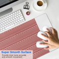 thumbnail image 4 of Long Mouse Pads for Desk,Red Christmas Folk Pattern Desk Mats on Top Of Desks, Desk Mouse Pad Extra Large with 3mm Non-Slip Base and Stitched Edge for Gaming,Office,Work,Home 31.5x15.7in, 4 of 5