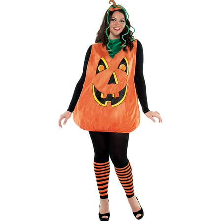 Adult Pretty Pumpkin Costume Plus Size