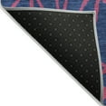 thumbnail image 3 of Addison Rugs Chantille Indoor/Outdoor Transitional Geometric Navy Washable Rectangle Rug, 3' x 5', 3 of 6