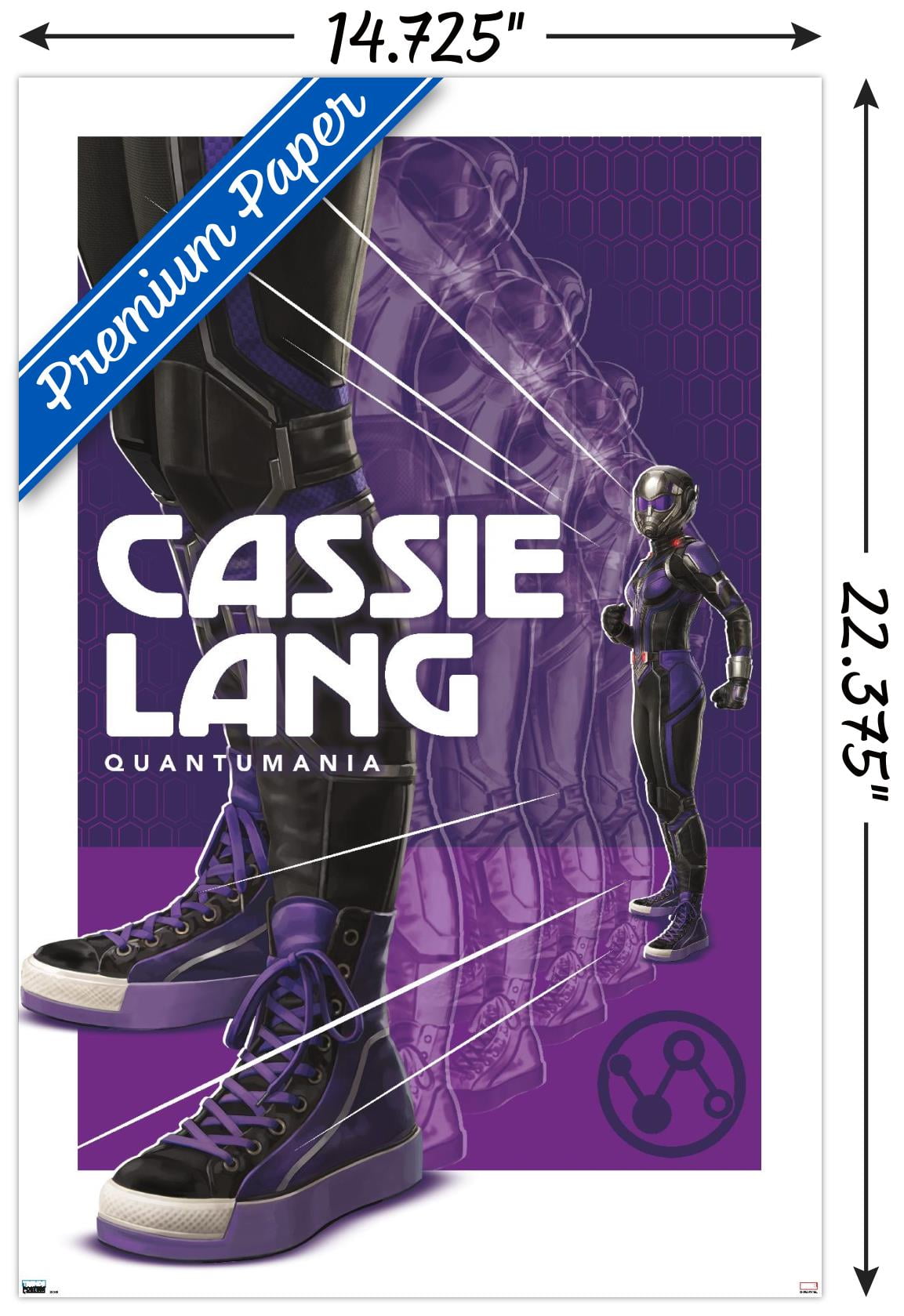 Marvel Ant-Man And The Wasp: Quantumania - Cassie Lang Wall Poster, 14.725" x 22.375"