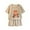 Beige, variant on s !Utoimkio Toddler Baby Boy 2Pcs Summer Outfits Kids Cute Print Clothes Short Sleeve T-Shirt Tops & Shorts Two Piece Set