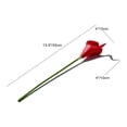 thumbnail image 2 of Lankey 20pcs Red Flowers Artificial Calla Lily Real Touch Silk Flowers 13.5" Fake Flower Arrangements Calla Lily Bouquet for Wedding Party Home Decoration, 2 of 4