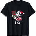 thumbnail image 1 of Disney Minnie Mouse Gift Holiday Graphic T-Shirt All Size S-5XL, 1 of 4