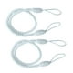 thumbnail image 1 of 1 par de alzapaños para cortinas de 27 pulgadas de largo con borlas de gasa para ventana o dormitorio Gris plateado, 1 of 4