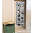 thumbnail image 2 of Organizador colgante Simple Houseware, paquete de 2, 10 estantes, gris, 2 of 4